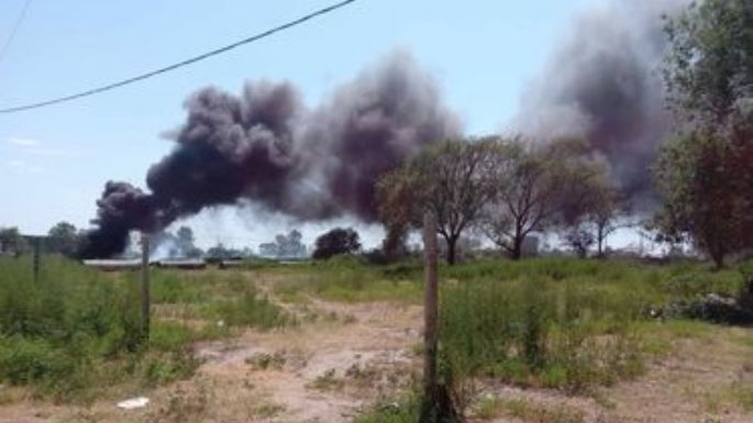Vecinos reclaman por los incendios en un ex Punto Limpio