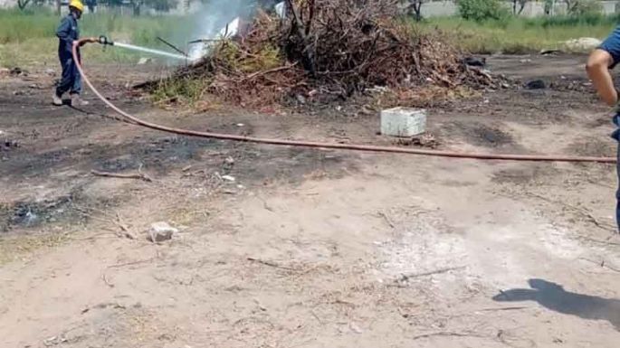 El incendio más recurrente: quemas en barrio Las Acacias