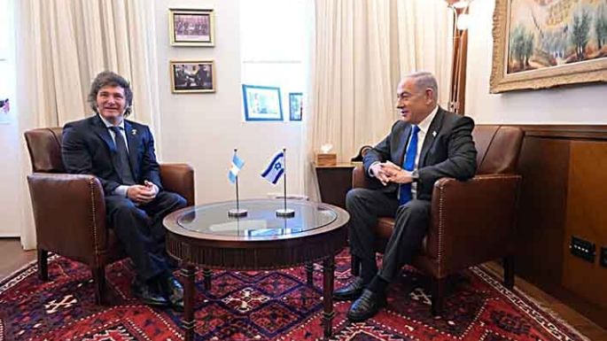 Milei se reunió con Netanyahu