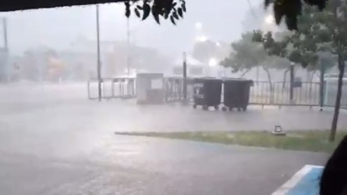 Por la tormenta, se suspendió la "Víspera Festivalera" en el Anfl