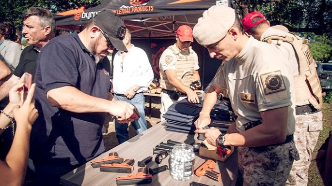 Podrán usar armas no letales