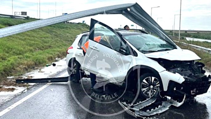 Tres heridos en accidentes