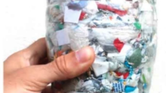 Reunieron muchos materiales reciclables