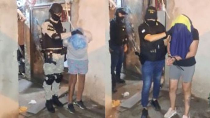 Atraparon a una banda familiar narco