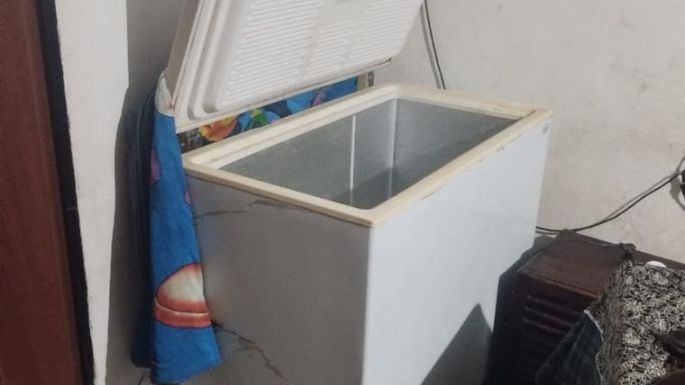 Hallaron muerto a un niño dentro de un freezer