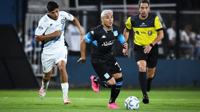 Racing "apareció" en el segundo tiempo y goleó a San Martín de Burzaco