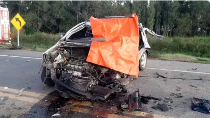 Un automovilista murió tras chocar de frente un camión sobre ruta 158