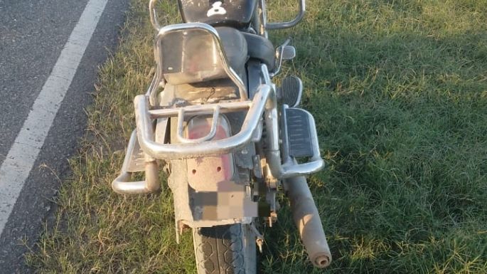 Circulaba en una moto con pedido de secuestro por la ruta