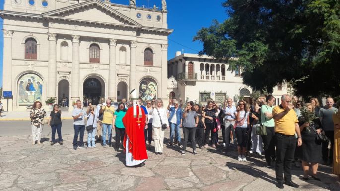 Vecinos participaron de la Misa de Ramos en la Catedral