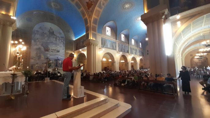 Vecinos participaron de la Misa de Ramos en la Catedral