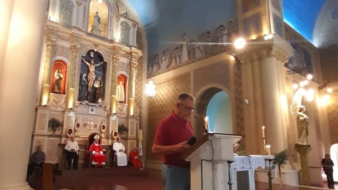 Vecinos participaron de la Misa de Ramos en la Catedral