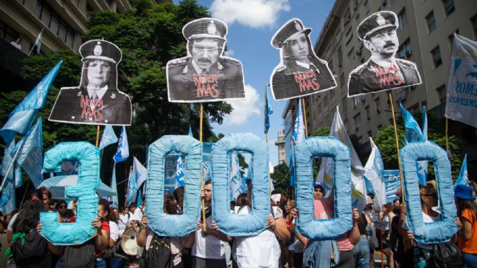 Organismos de Derechos Humanos y agrupaciones marchan a Plaza de Mayo