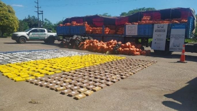 Incautaron casi 862 kilos de cocaína que traían a Córdoba