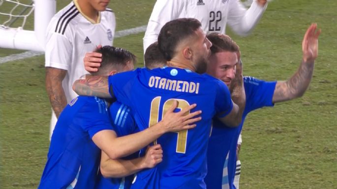 Argentina le ganó 3 a 1 a Costa Rica en el último partido de su gira por Estados Unidos
