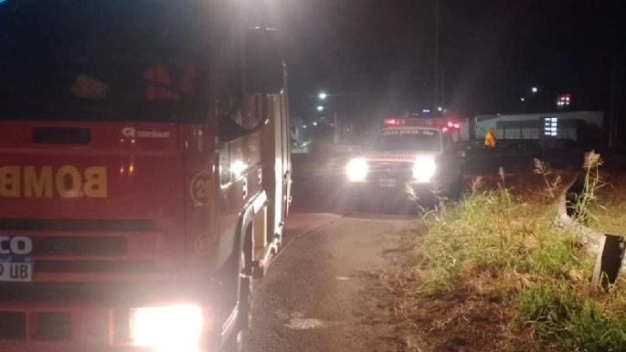 Una mujer fue trasladada al Pasteur tras un accidente