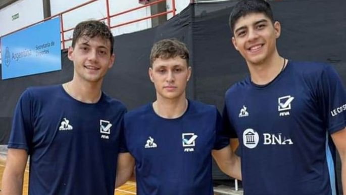 Tres villamarienses con el seleccionado argentino