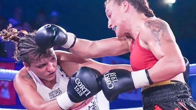María “Dinamita” Ferreyra  ganó en su debut porteño