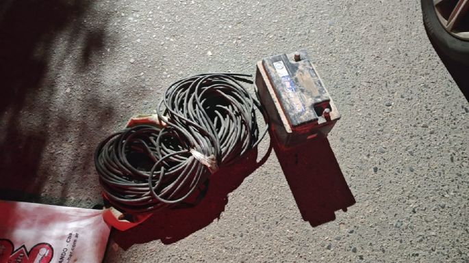 Dos detenidos por robar dentro de una vivienda
