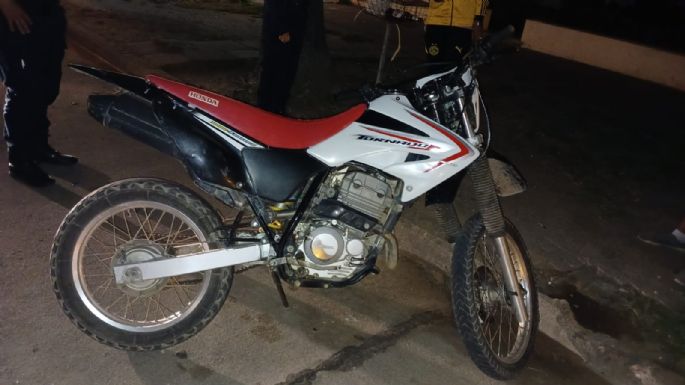 Recuperaron una moto que tenía pedido de secuestro