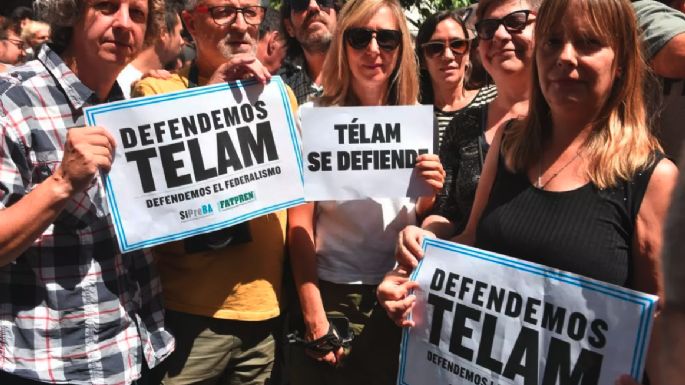 Los trabajadores de Télam lanzaron un portal de noticias ante el cierre de la agencia