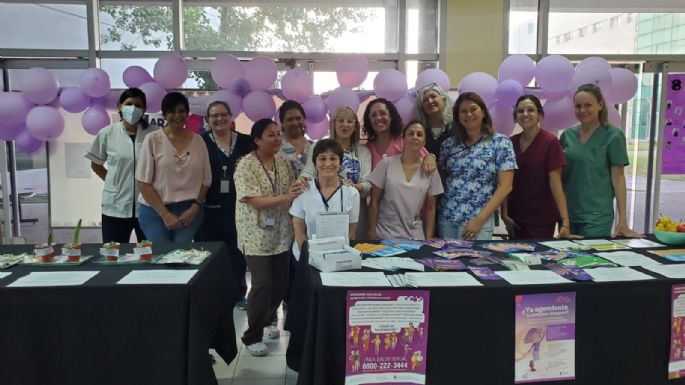 Comenzaron las actividades por el Día de la Mujer en el Hospital Pasteur
