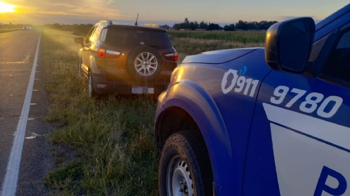 Circulaba en un vehículo con pedido de secuestro y fue aprehendido
