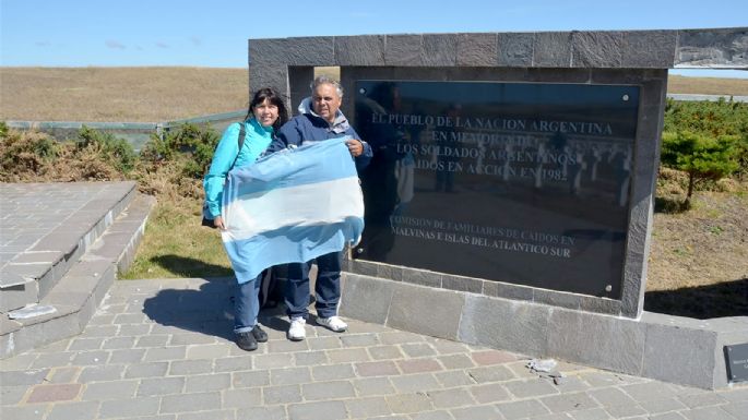 “A Malvinas lo llevo en la piel”