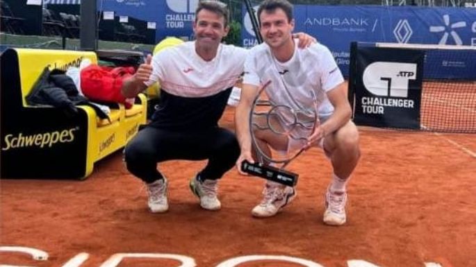 Germán Gaich festejó con Pedro Martínez
