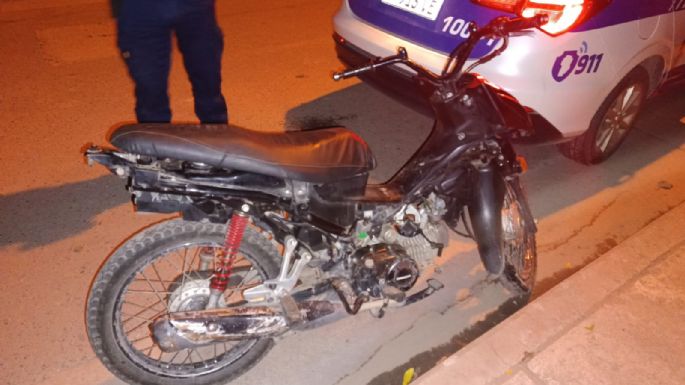 Recuperaron una moto robada la semana pasada