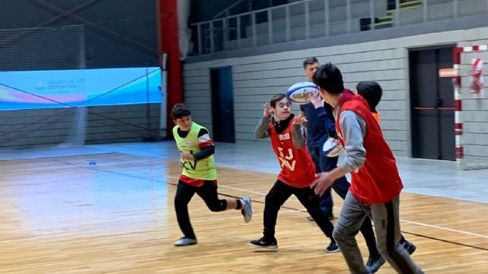 Se duplicó el grupo de chicos que participan del rugby inclusivo