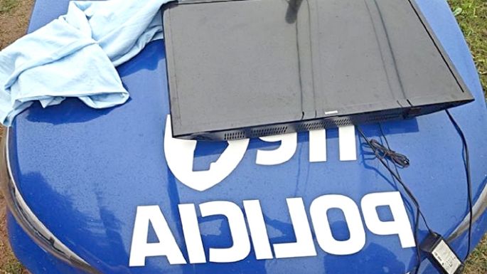Le robaron un televisor a una abuela y vaciaron una escuela en Las Varillas
