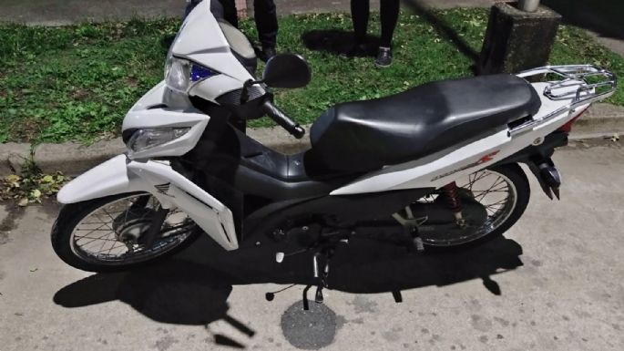 La policía recuperó tres motos robadas