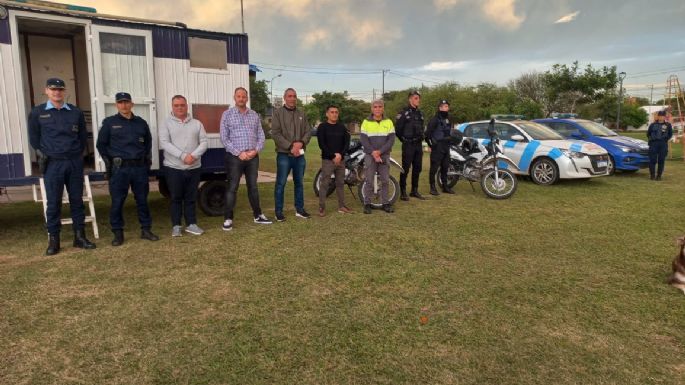 Instalaron el Destacamento Policial Móvil en barrio Malvinas Argentinas