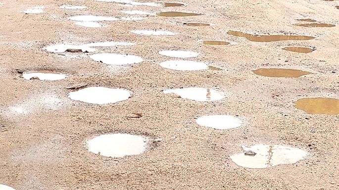 Varias calles de difícil tránsito