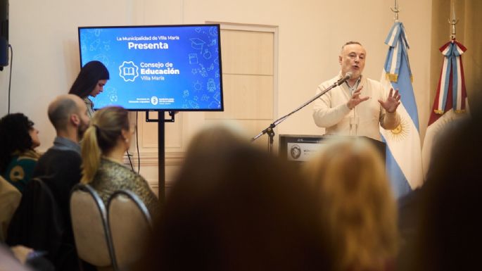 Conformaron el "Consejo de Educación Villa María"