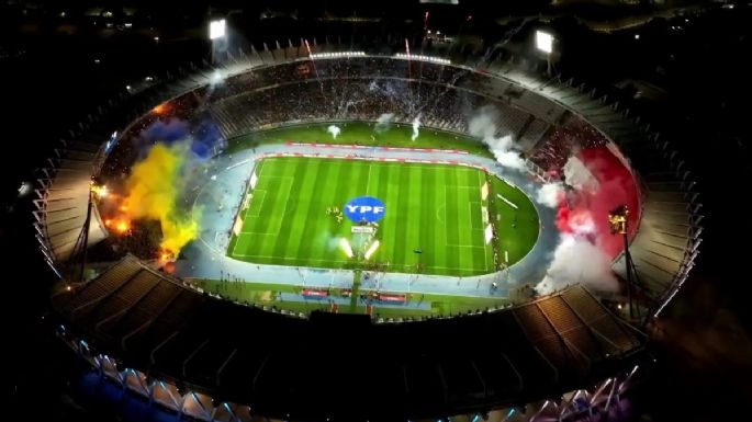 Todo listo para recibir el superclásico con hinchadas de ambos equipos