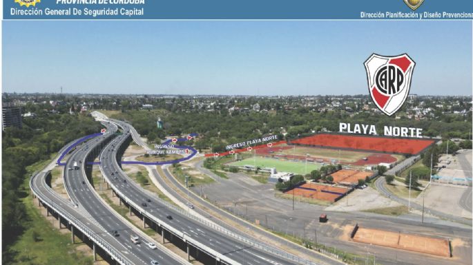 Todo listo para recibir el superclásico con hinchadas de ambos equipos