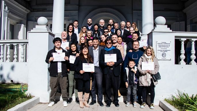 Reconocieron a artistas