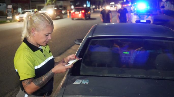 Realizaron más de 2 mil controles de tránsito y de alcoholemia