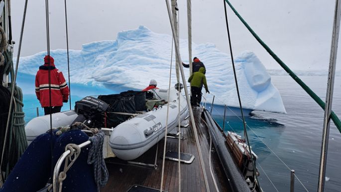 Tànana en Antarctique