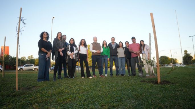 Colocaron más de 30 árboles en homenaje a veteranos y caídos en Malvinas