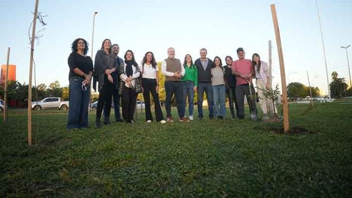 Plantaron más de 30 árboles