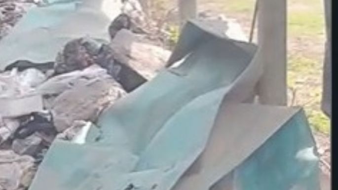 El club Alianza de Villa Nueva reclama por la basura en un sector del predio
