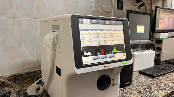 El municipio incorporó un contador hematológico para el hospital