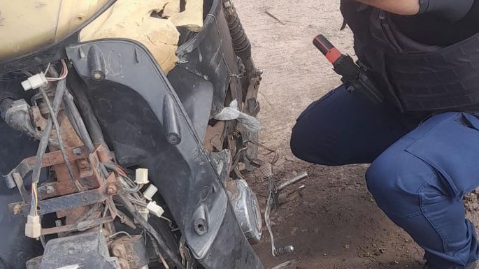 No tenía carnet de conducir y se opuso a un control policial