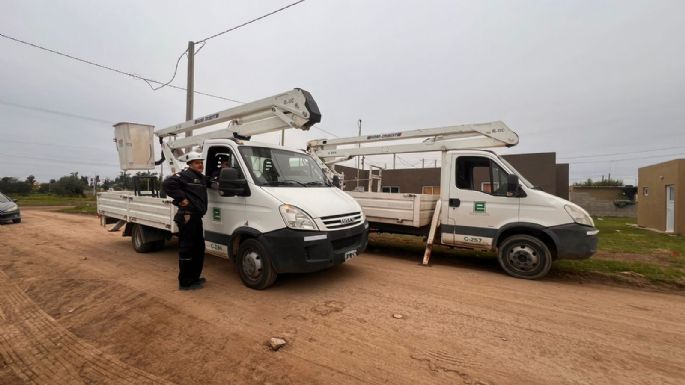 Las 46 viviendas de El Vallecito ya cuentan con la conexión para la luz