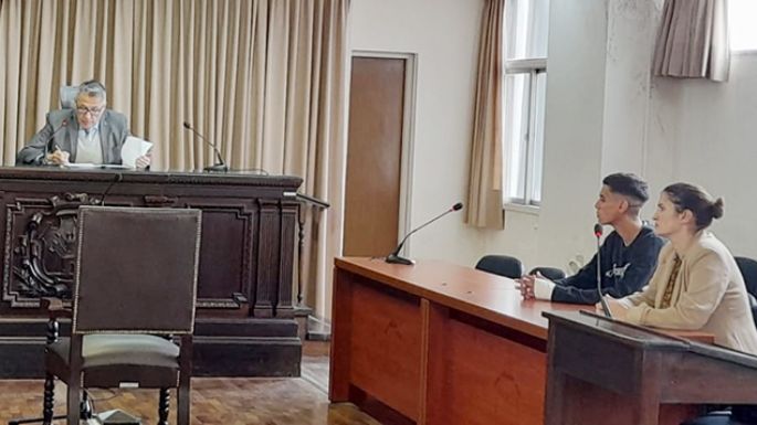 Condena en suspenso y libertad para un violento