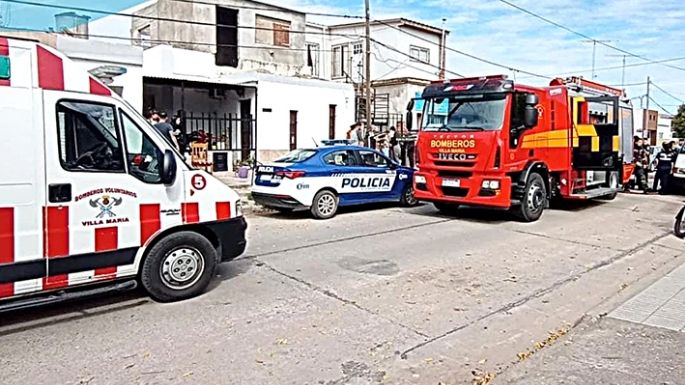 Fuego en una vivienda