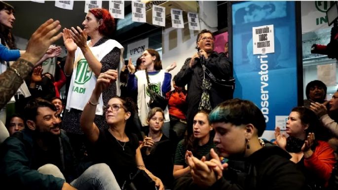 Tensión por paro de ATE e ingreso masivo de despedidos a dependencias nacionales