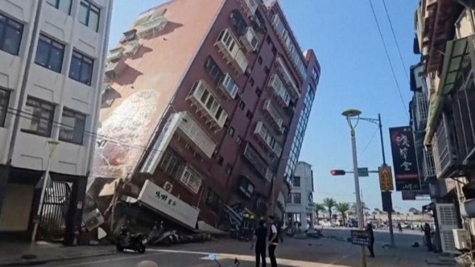 Taiwán registró el mayor terremoto en los últimos 25 años